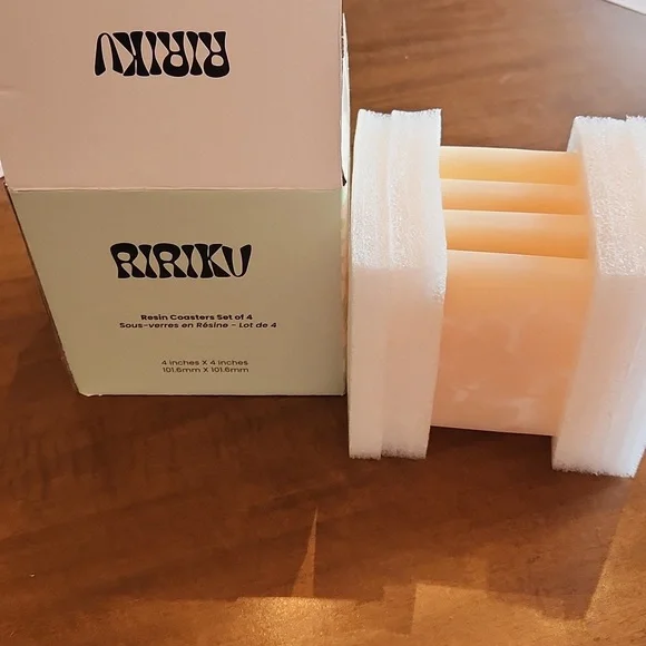 Ririku resin coasters - Picture 7 of 9